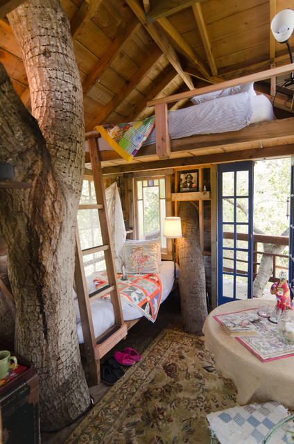 Treehouse - Rustic - Bedroom - san francisco - by Alex Amend ...