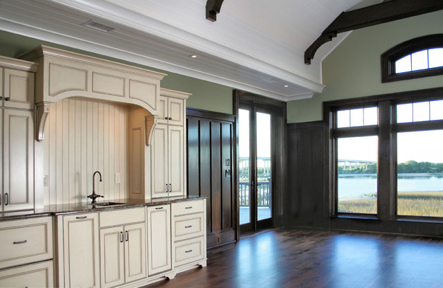 Sullivans Island Family Room traditional-family-room
