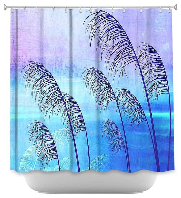 Shower Curtain Artistic Tropical - Contemporary - Shower Curtains - by ...