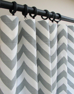 Chevron Stripe Curtains