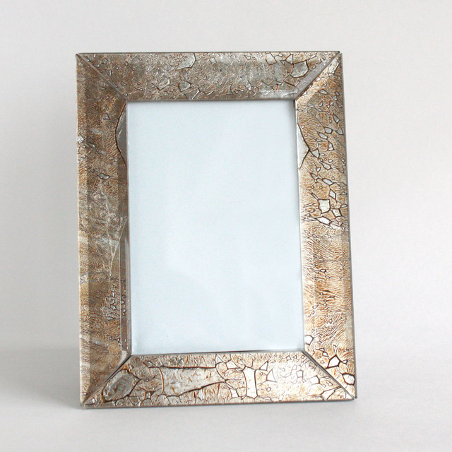 Silver Leaf Picture Frame Traditional Picture Frames cleveland