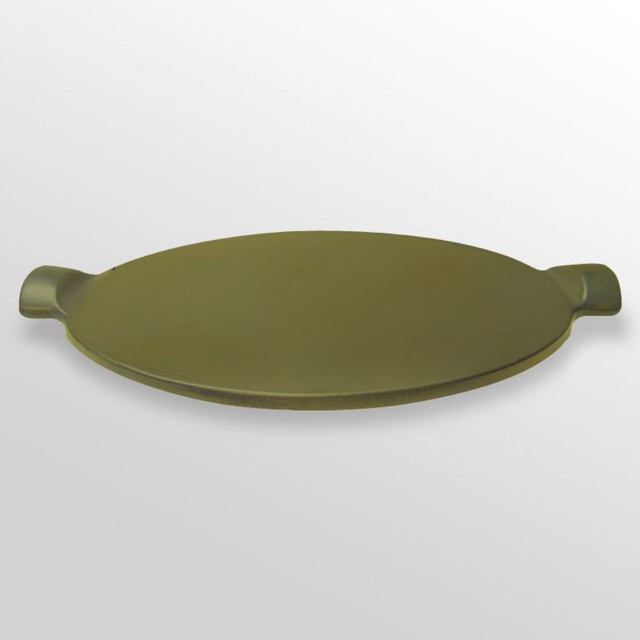 Emile Henry Ceramic 14.5 in. Pizza Stone Modern Specialty Cookware