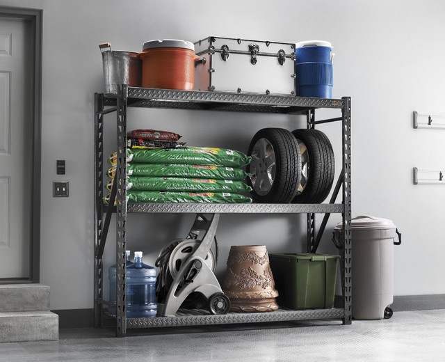 Gladiator Rack Shelving GARS774SZG Modern Utility Shelves other