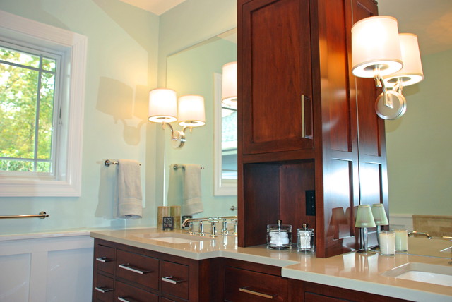 Contemporary Twist traditional-bathroom