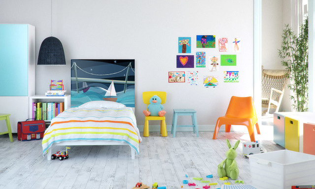 contemporary kids صور غرف اطفال حديثة مودرن, صور غرف اطفال فردية و زوجية للتوأم