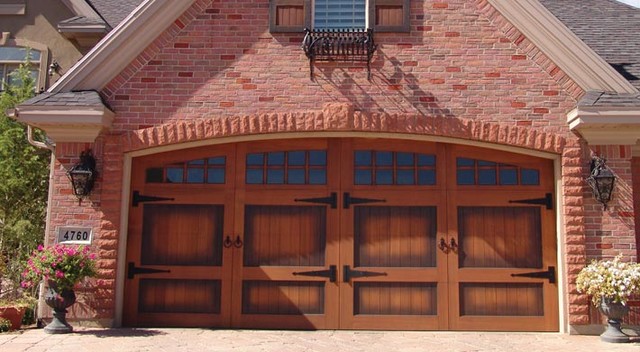 Wood Carriage Style Garage Doors