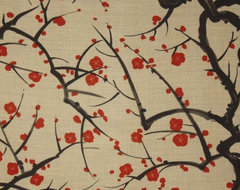 Clarence House Flowering Quince Wallpaper traditional wallpaper Clarence House Flowering Quince Wallpaper traditional wallpaper