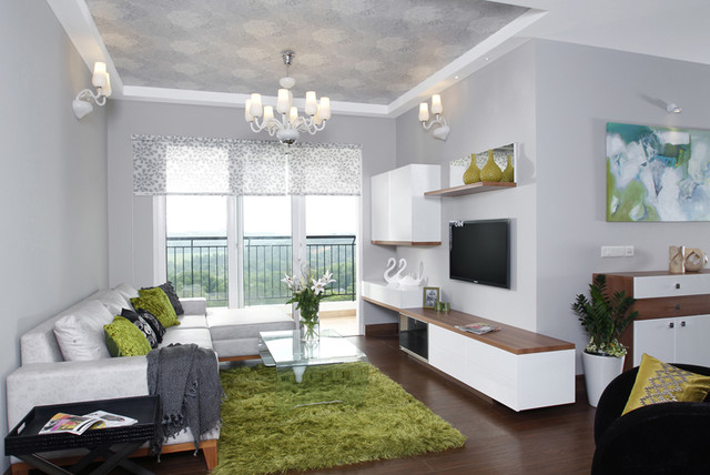 Skyline Ivy League Living Room with 'L' Shaped Sofa