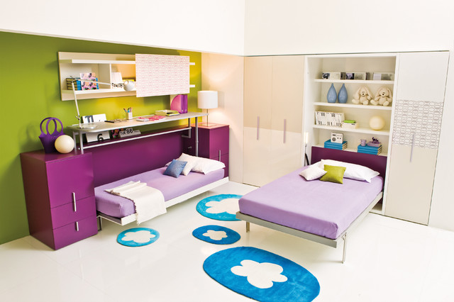Altea childrens desk/bed wall unit - Kids Beds - chicago - by Home ...