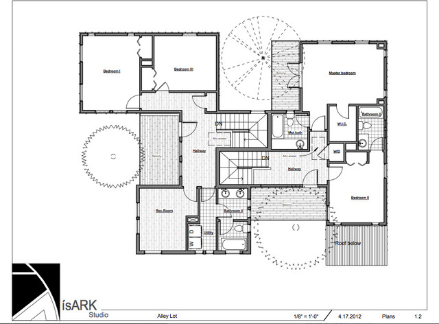 Houzz Tour: Family Complex in the Trees floor plan