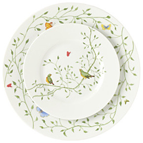 bird dinnerware