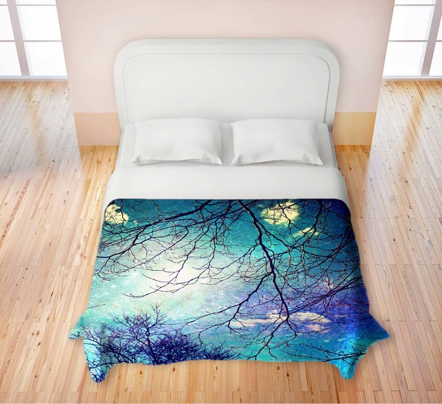 Duvet Cover Twill Night Sky Contemporary Duvet Covers And Duvet