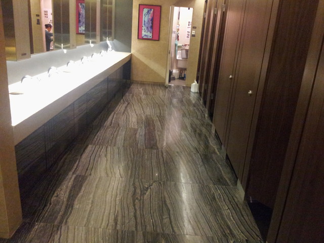 Lavatories at a shopping mall