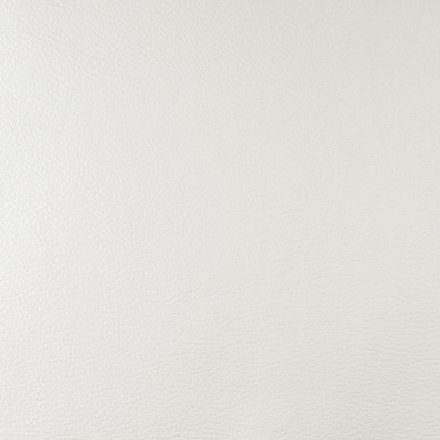 White Leather Grain Upholstery Faux Leather By The Yard - Contemporary