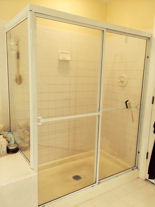 Replacing existing shower pan & considering tile vs acrylic shower pan