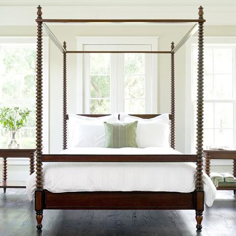 Beacon Hill Spool Canopy Bed - Traditional - Canopy Beds - other metro ...