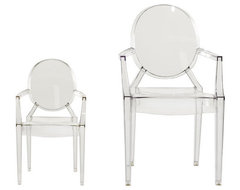 Kartell Lou Lou Ghost Chair modern kids chairs