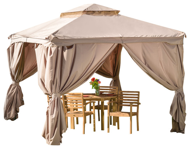 Chanelle Outdoor Gazebo Canopy - Contemporary - Gazebos - by Great ...
