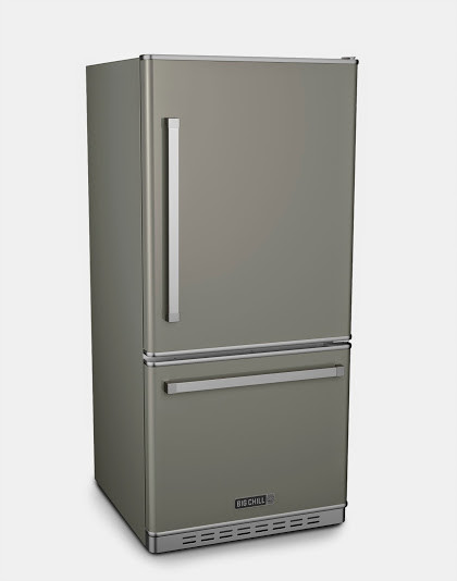 Big Chill Pro Fridge In Stone Grey Refrigerators Denver By Big Chill