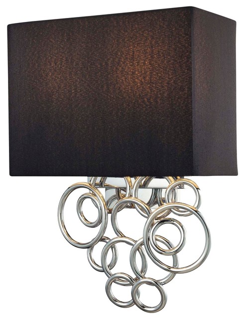 George Kovacs Ringlets Chrome 2-Light Wall Sconce - Contemporary - Wall Sconces - other metro ...