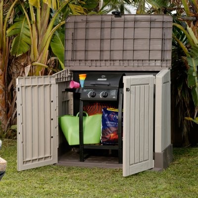 Keter Woodland 30 cu. ft. Storage Shed - Modern - Sheds - by Hayneedle