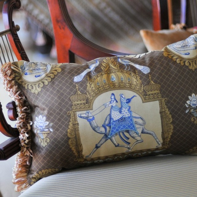 Arabian Night Traditional Decorative Pillows san diego by Symphony Fabrics and Drapery