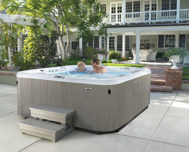 Hot Spring Grandee Hot Tub Modern Hot Tubs denver by IHT
