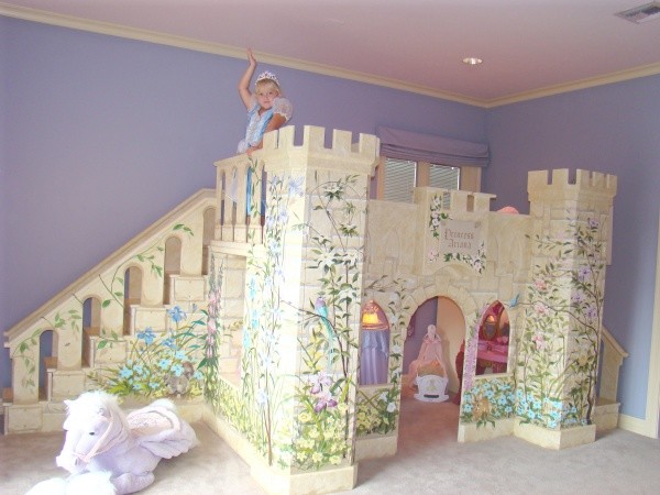 Girls Princess Castle Bed - beds - new york - by SweetDreamBed.
