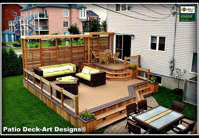 Backyard Deck Idea Patio Design