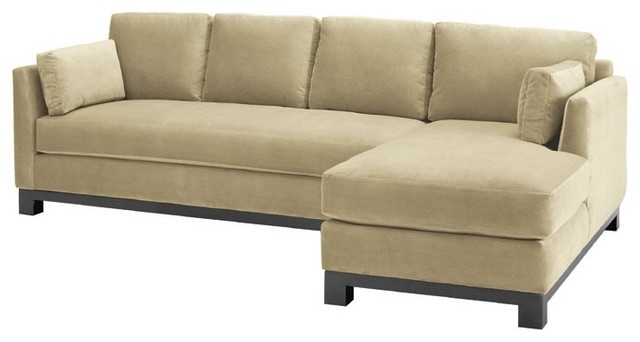 Avalon 2 Piece Sectional Sofa Buckwheat Chaise On Right