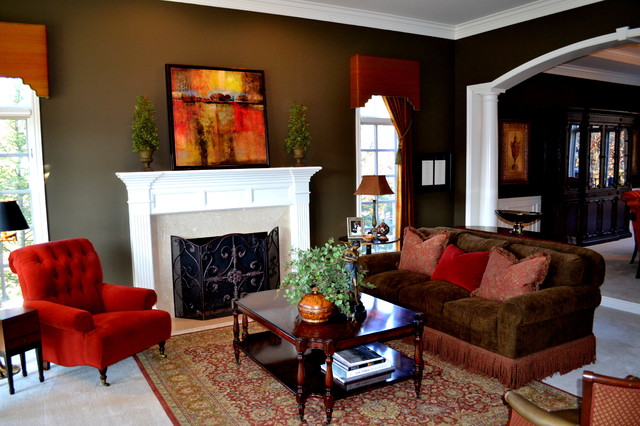 Romance and Glamour traditional-living-room