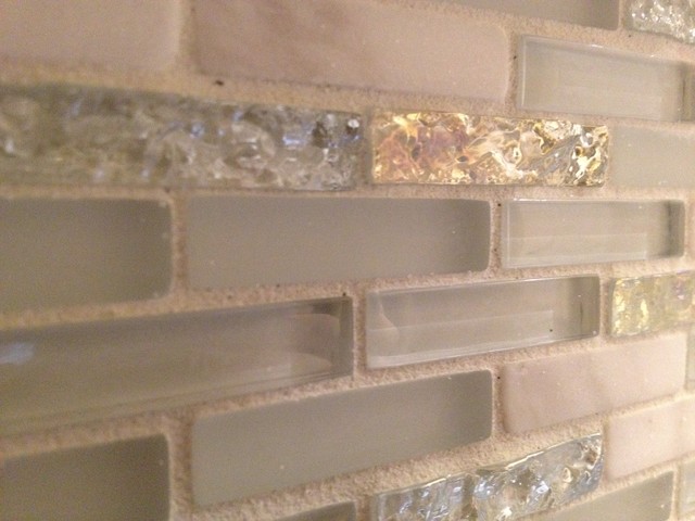 Recycled Tile Backsplash