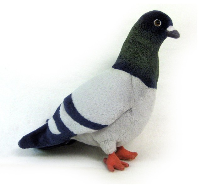 stuffed pigeon plush