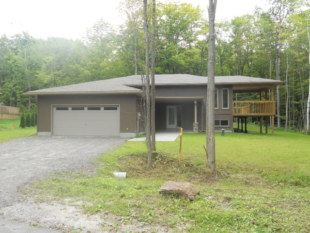 view from road contemporary exterior