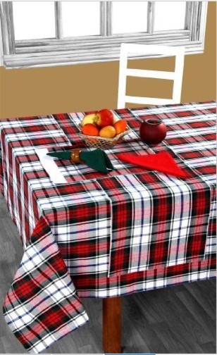 Christmas Macduff Tartan Table Runner modern table linens