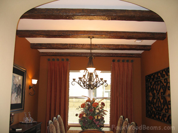 Faux Timber Dining Room 3 traditional-dining-room