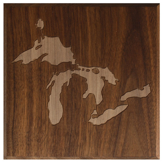 Great Lakes Wall Art Contemporary Artwork by Dave Marcoullier