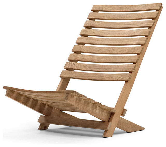 Dania Folding Beach Chair By Skagerak - Contemporary - Outdoor Folding 