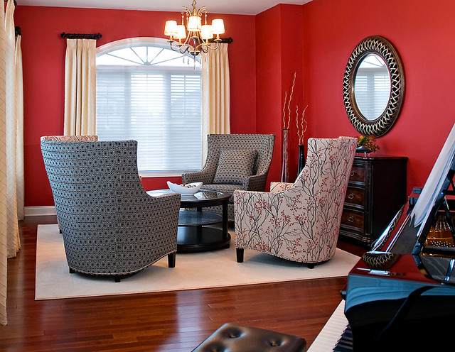 Contemporary Piano Room Interior Design contemporary-family-room