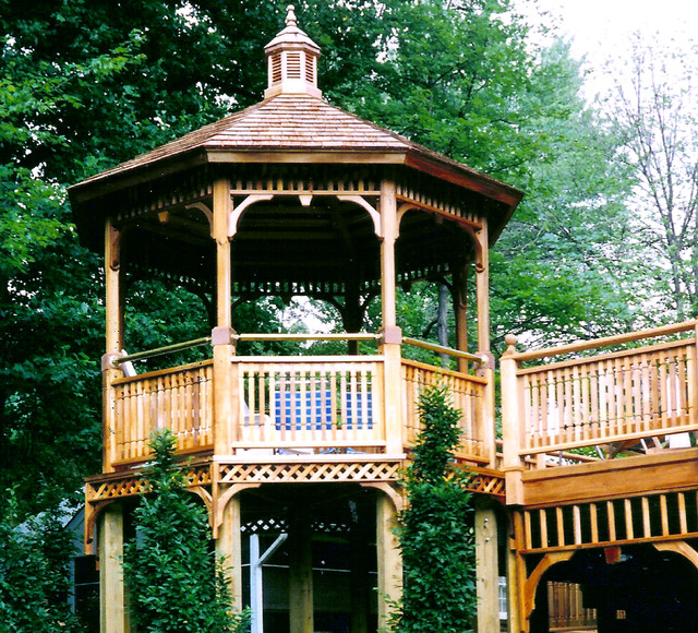 Gazebo as Deck Extension Tropical Gazebos richmond by Vixen