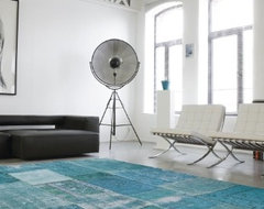 Mystic Collection Turquoise Rug eclectic rugs