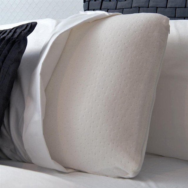 JJ.White Home Natural Talalay Latex Pillow Low Profile Contemporary Bed Pillows