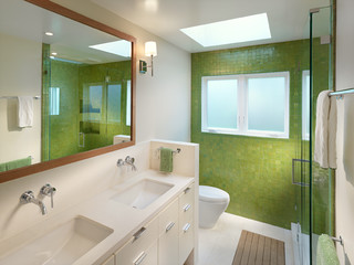 contoh dekorasi kamar mandi minimalis