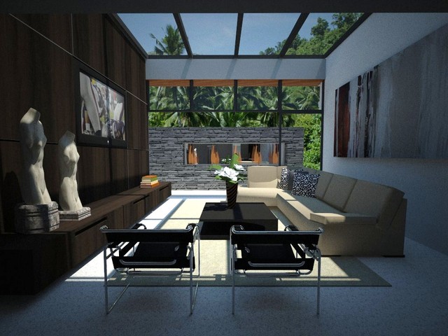 3DR Design Studio modern-living-room