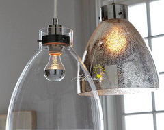 Industrial Pendant lighting – Glass contemporary pendant lighting