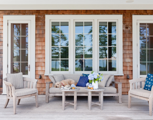traditional porch by Wettling Architects