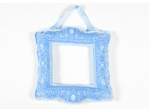 Puffy Frame - Square - Blue eclectic-frames