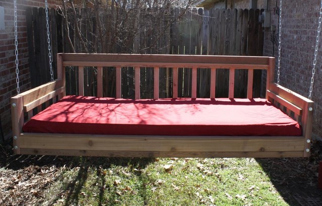 American Style Swinging Daybed - Modern - Patio Furniture ...