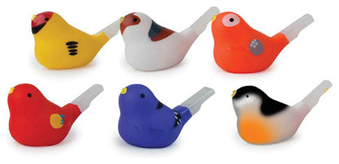 Designer Bathroom Accessories on Bird Whistle Bath Toy Contemporary Bath And Spa Accessories