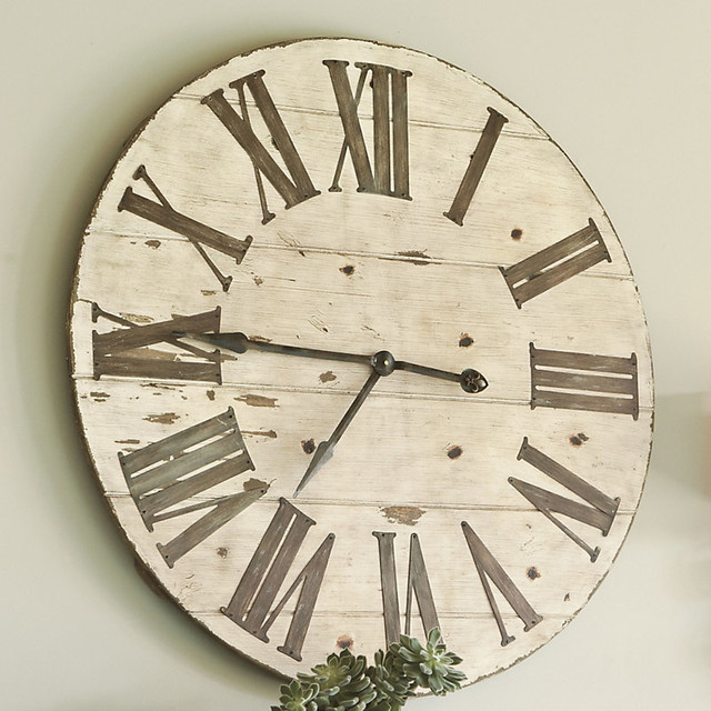 Lanier Wall Clock Farmhouse Clocks by Ballard Designs